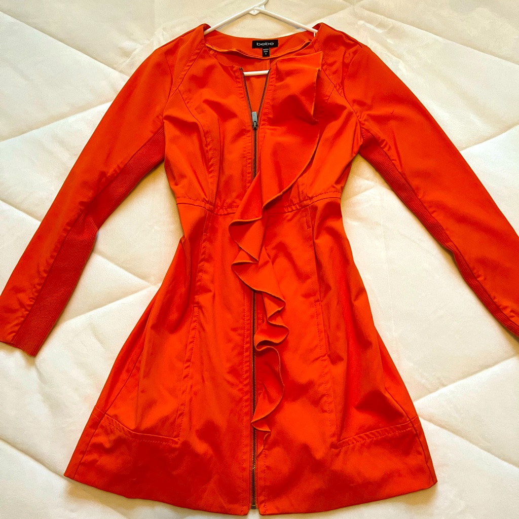 Orange Long Jacket